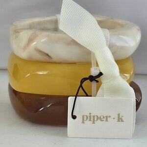 NWT Piper K Set Of 3 BRACELETS